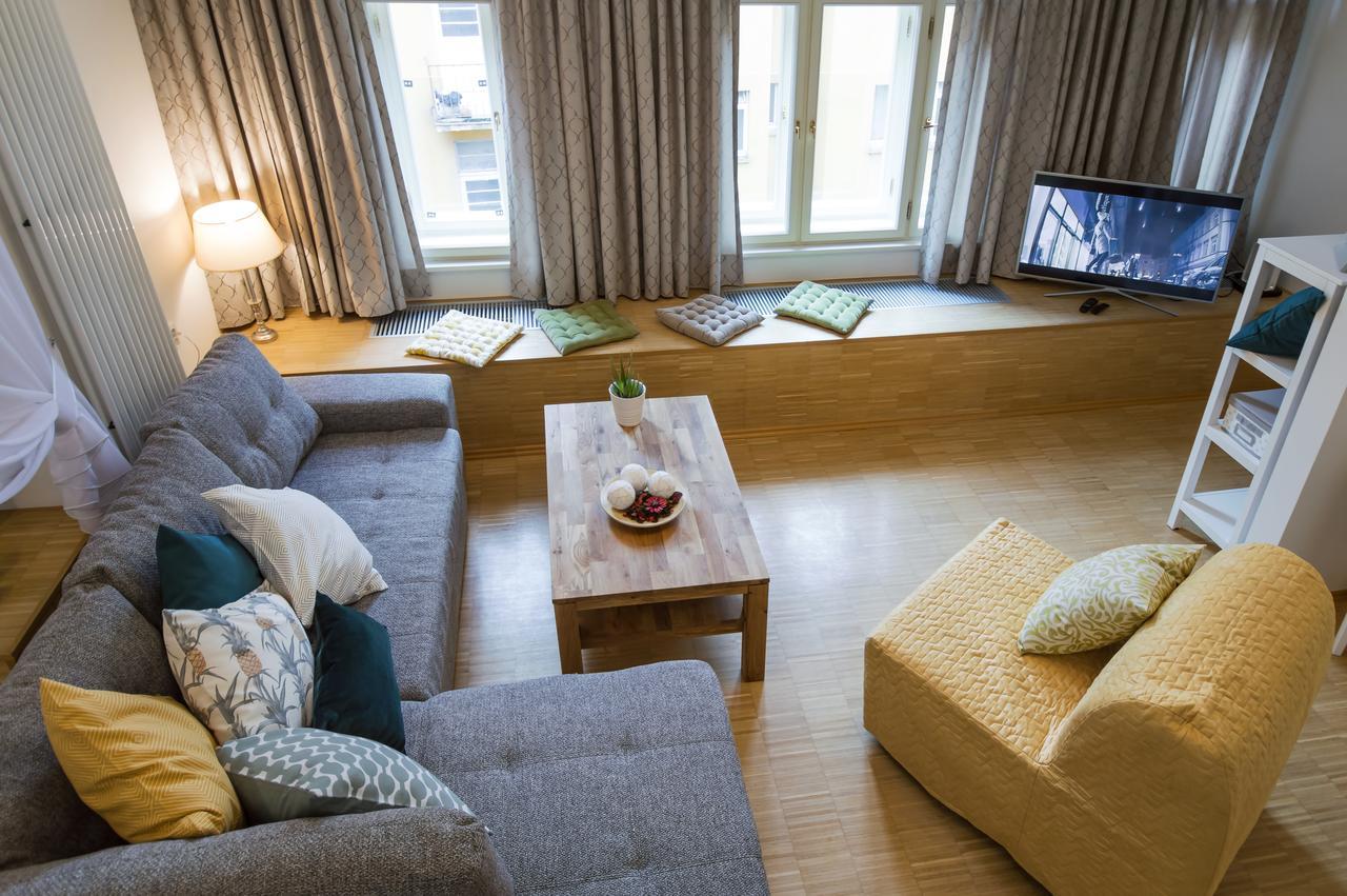 Modern Apartment Charvatova Prag Exterior foto